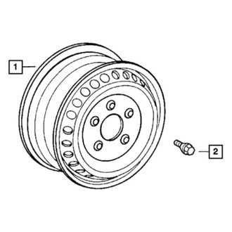 Mopar® - Factory Wheel
