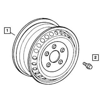 Mopar® - Factory Wheel