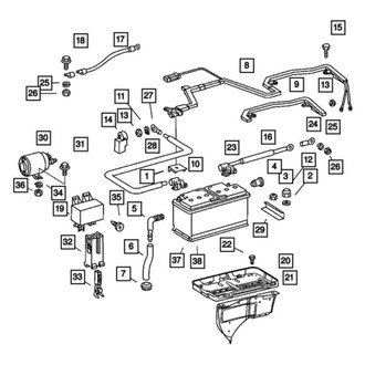 Mopar® - Battery Terminal Cover