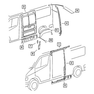 Mopar® - Driver or Passenger Side Wheel Housing