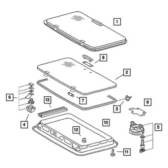 Mopar® - Sunroof Seal
