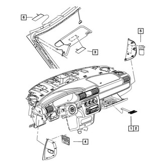 Mopar® - Air Bag Information Label