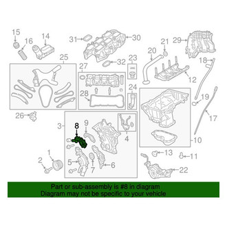 Mopar® - Engine Coolant Thermostat Housing Cover