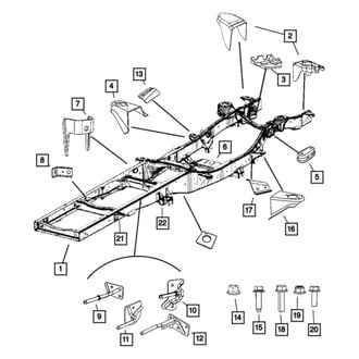 Mopar® - Chassis Frame Assembly