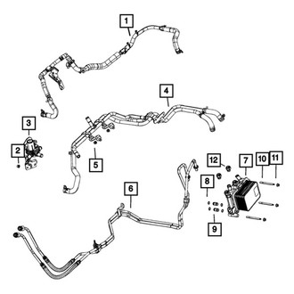 Mopar® - HVAC Heater Hose Assembly
