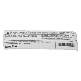 Mopar® 52014664AA - Upper Radiator Support Tie Bar
