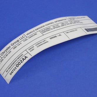 Mopar® - Vehicle Emission Control Information Label