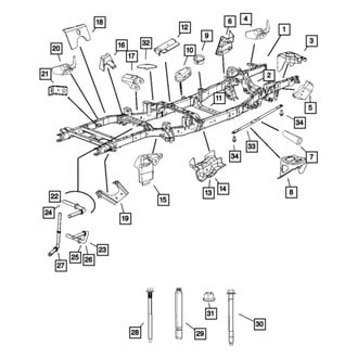 Mopar® - Mounting Spacer