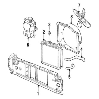 Mopar® - Engine Coolant Expansion Tank