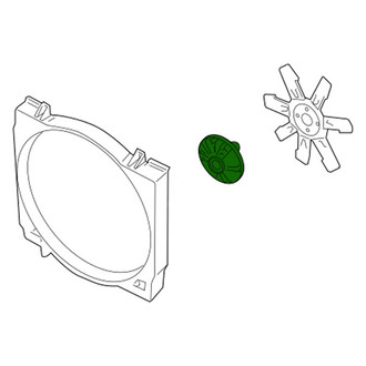 Mopar® - Front Engine Coolant Fan Motor