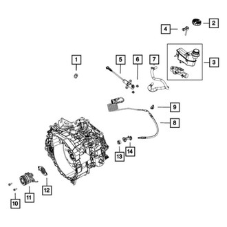 Ram OE - Windshield Washer Hose Clip