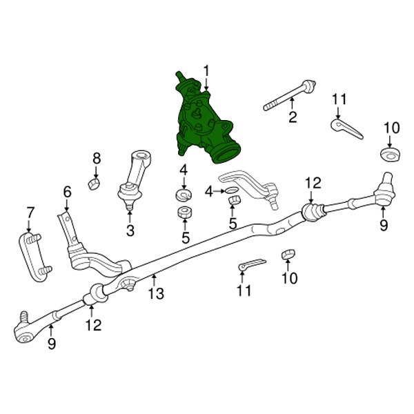 Mopar® 52106500AA Power Steering Gear Box