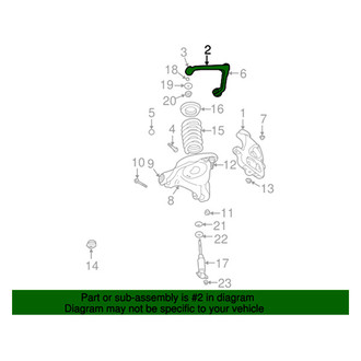 Dodge OE - Front Upper Suspension Control Arm
