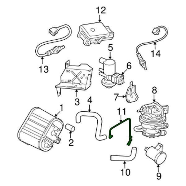 Evaporative Emissions System Lines