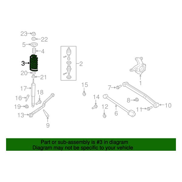 Mopar® - Front Coil Spring