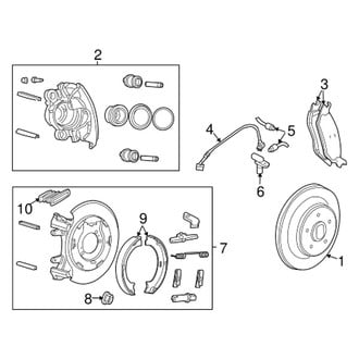 Mopar® - Rear Driver Side Brake Hydraulic Hose