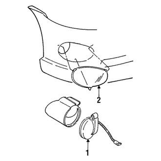 Mopar® - Replacement Fog Light