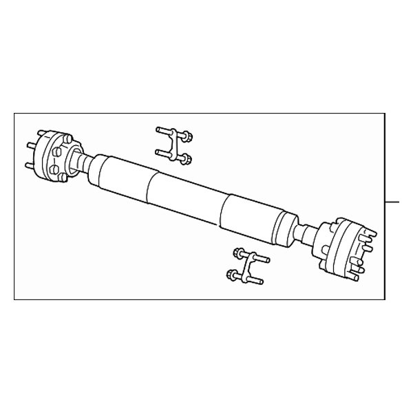 Mopar® - Front and Rear Driveshaft