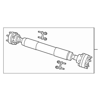 Mopar® - Front and Rear Driveshaft