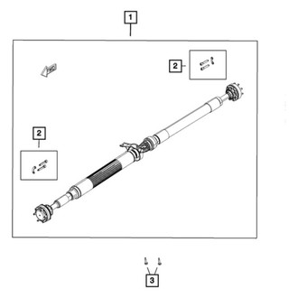 Mopar® - Rear Driveshaft