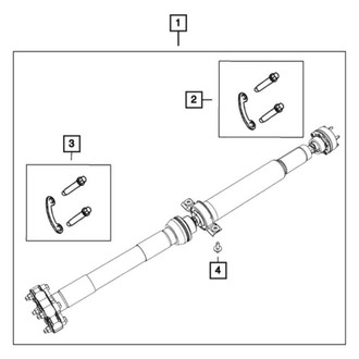 Dodge OE - Rear Drive Shaft