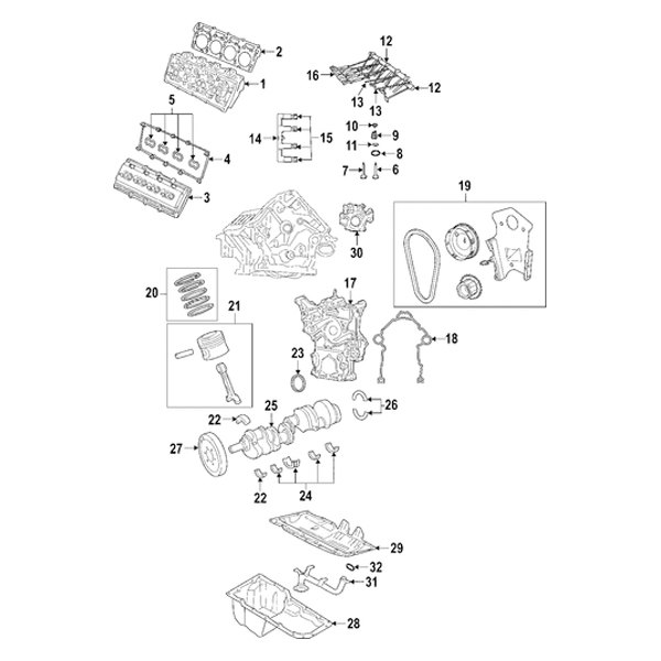 Mopar® - Hydraulic Roller Tappet Camshaft