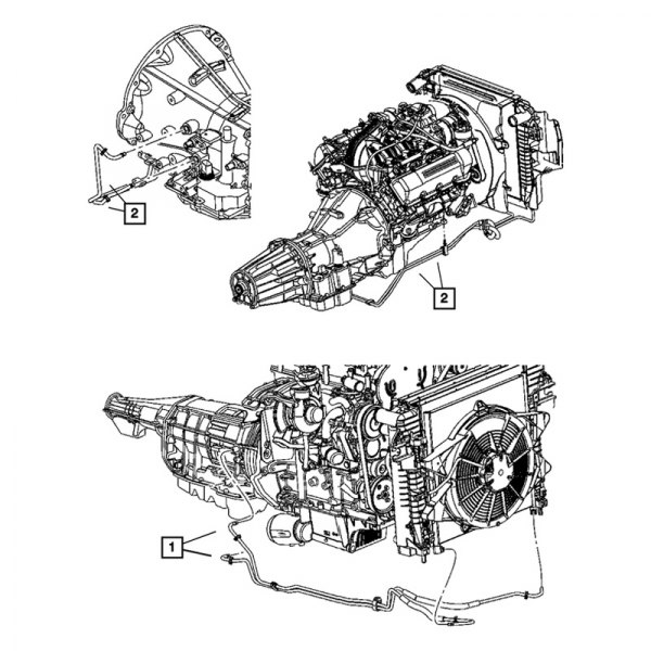 Mopar® - HVAC Heater Hose Assembly