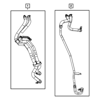 Mopar® - HVAC Heater Hose