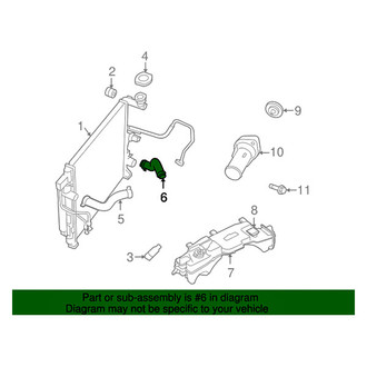 Dodge OE - Lower Radiator Coolant Hose