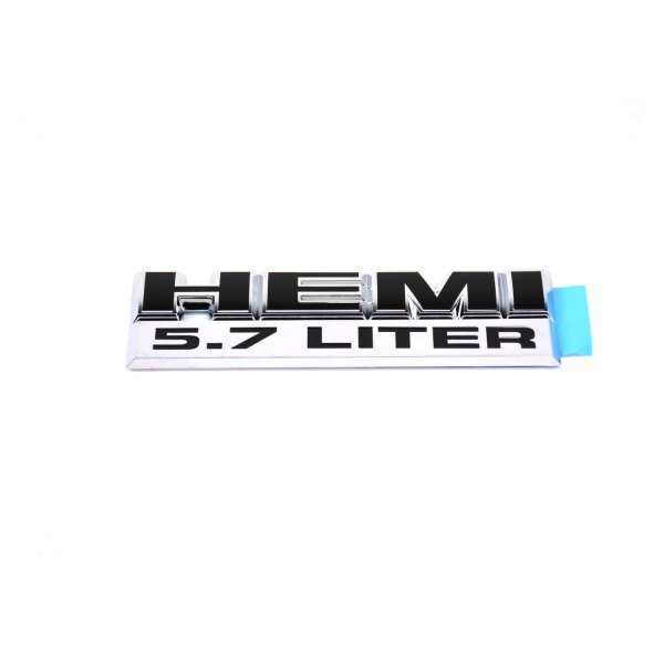 Mopar® - "HEMI 5.7 Liter" Nameplate Front Fender Emblem