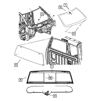 Mopar® - Windshield Glass
