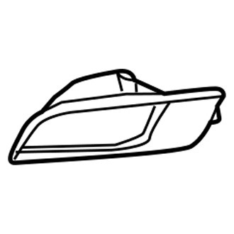 Mopar® - Rear Bumper Reflector