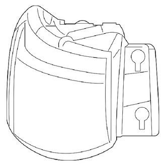 Mopar® - Driver Side Replacement Tail Light