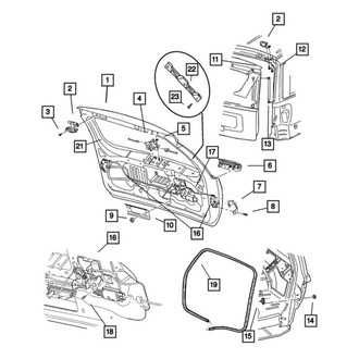 Mopar® - Liftgate Glass Latch