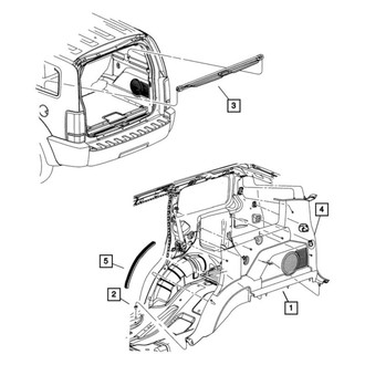 Jeep OE - Rear Tie Down Hook