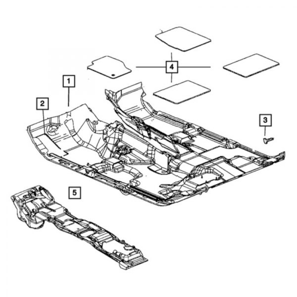 Mopar® - Foot Rests