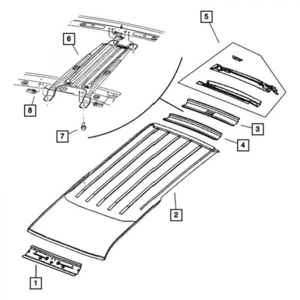 Mopar® - Roof Panel