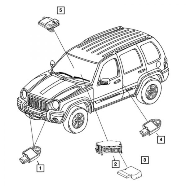 Mopar® - Air Bag Control Module