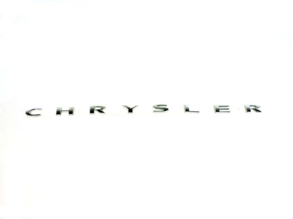 Mopar® - "Chrysler" Letters Front Door Emblem