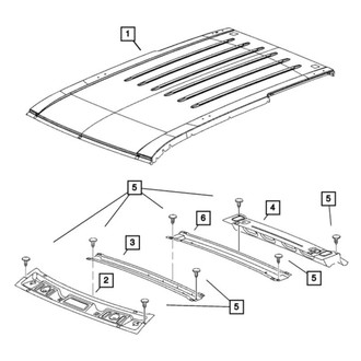 Mopar® - Roof Header Panel