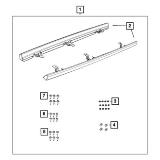 Mopar® - Passenger Side Floor Sill