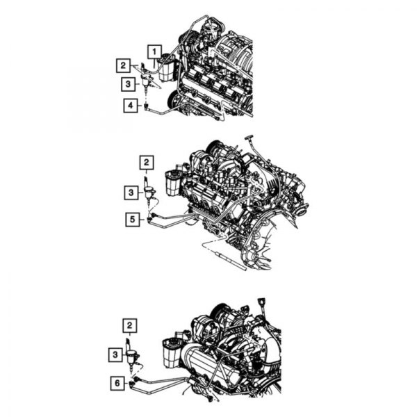 Mopar® - Vapor Canister Purge Solenoid Bracket