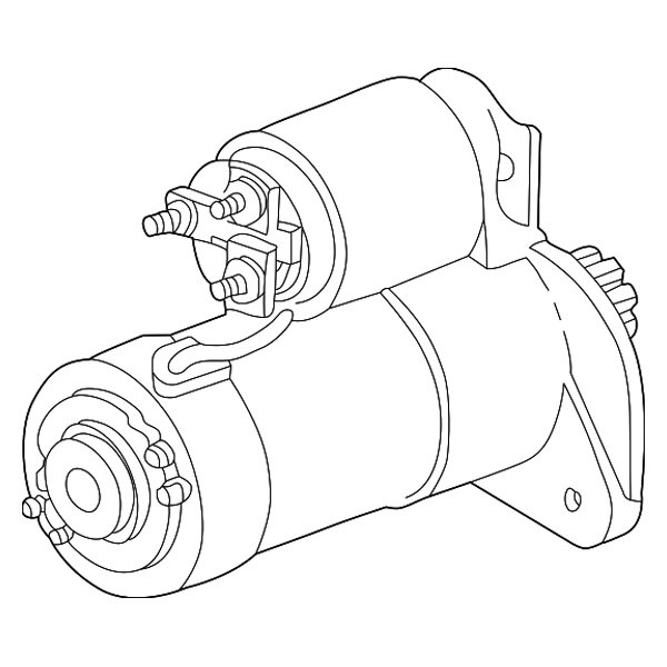 Jeep OE 56041012AE Starter Motor