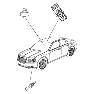 Mopar® - Pedal Height Adjustment Switch