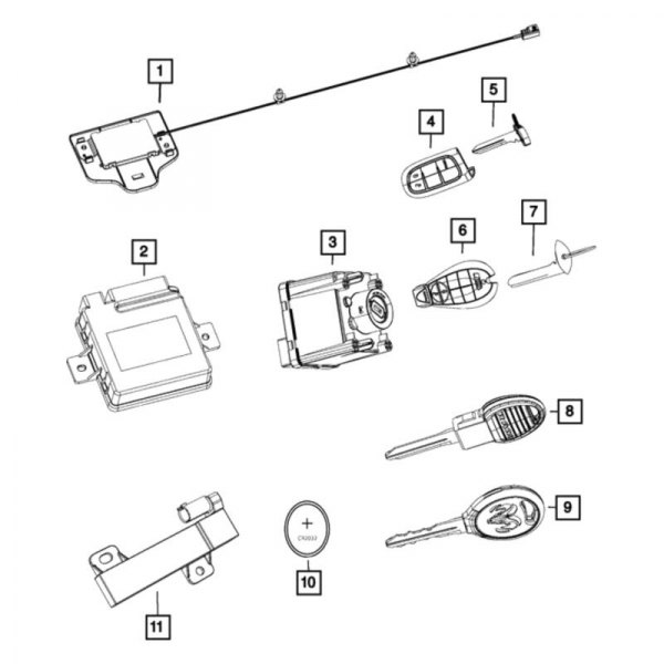 Keyless Entry Transmitter