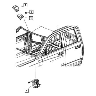 Mopar® - Air Bag Occupant Sensor Bracket