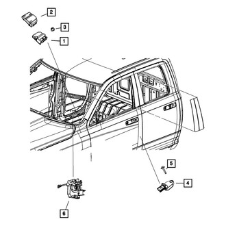 Mopar® - Air Bag Occupant Sensor Bracket