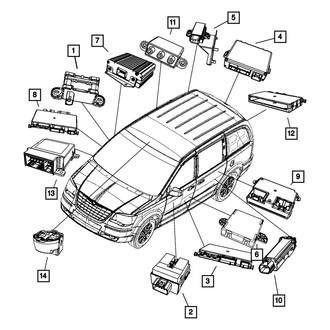 Mopar® - Air Bag Occupant Sensor Bracket