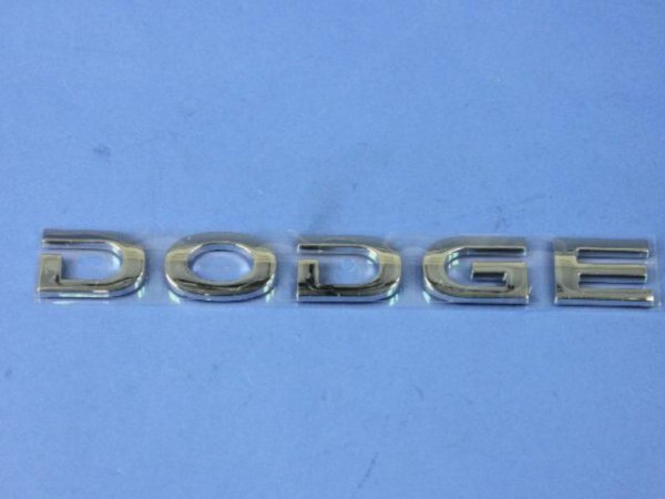Mopar® - "Dodge" Nameplate Deck Lid/Hatch Emblem