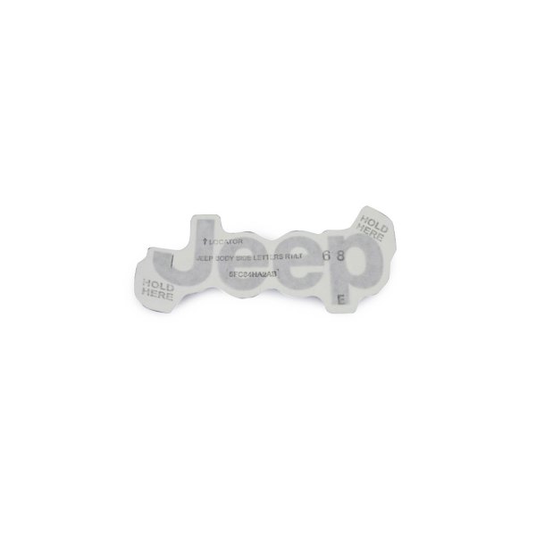 Mopar® - "Jeep" Body Decal